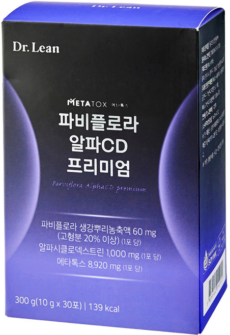 닥터린 파비플로라 알파CD 프리미엄 30p, 300g, 1개