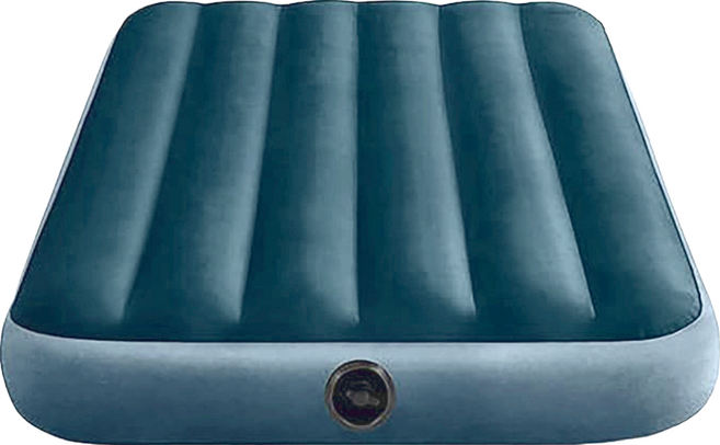 INTEX 植絨線拉空氣床, 綠色