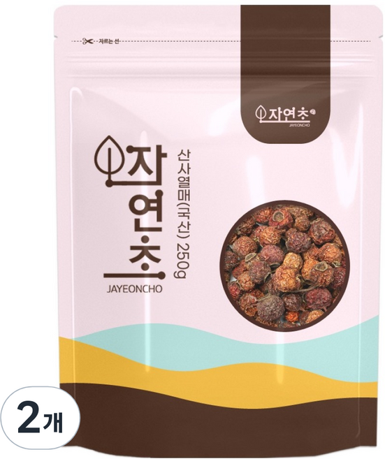 산사 산사나무 열매, 250g, 2개