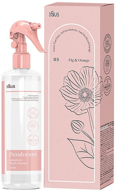 아이앤어스 프리미엄 피그 & 오렌지 탈취제 본품, 1개, 150ml
