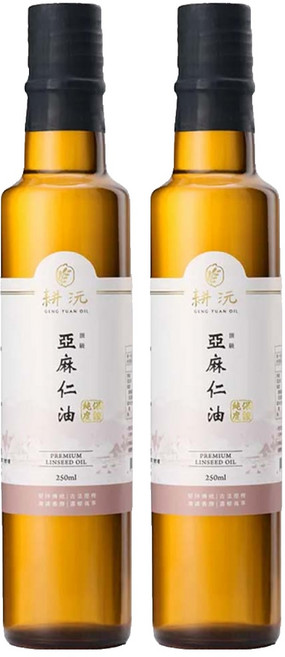 GENG YUAN 耕沅 100%頂級亞麻仁油, 250ml, 2瓶