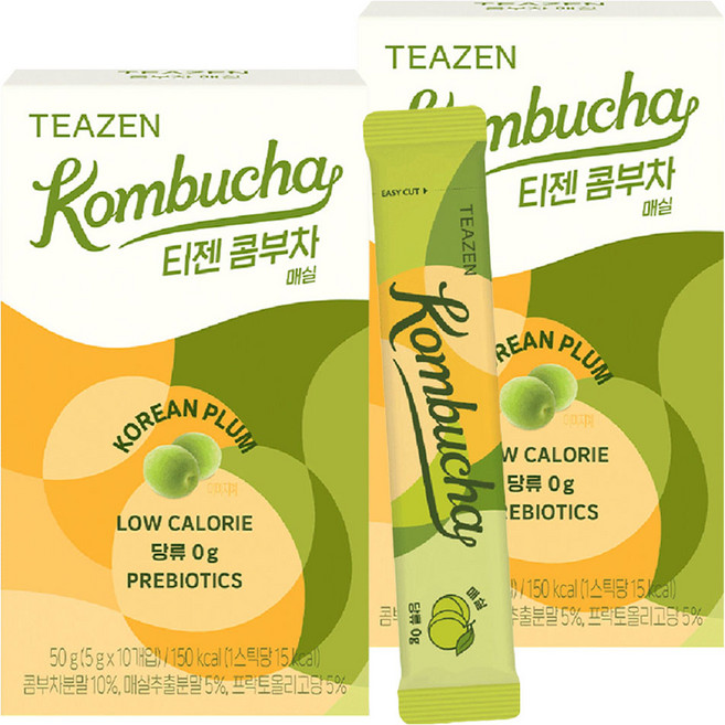 티젠 콤부차 매실, 5g, 10개입, 2개