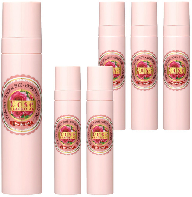Aus Garden 澳維花園 玫瑰純露花水, 100ml, 6瓶