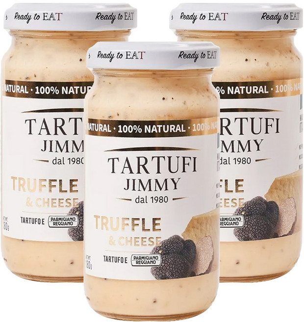 TARTUFI JIMMY 松露麵醬, 起司, 180g, 3罐