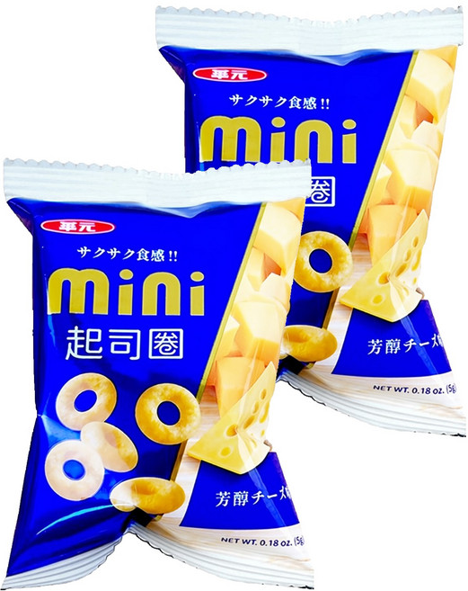華元 MiNi分享包 起司圈, 90g, 2袋