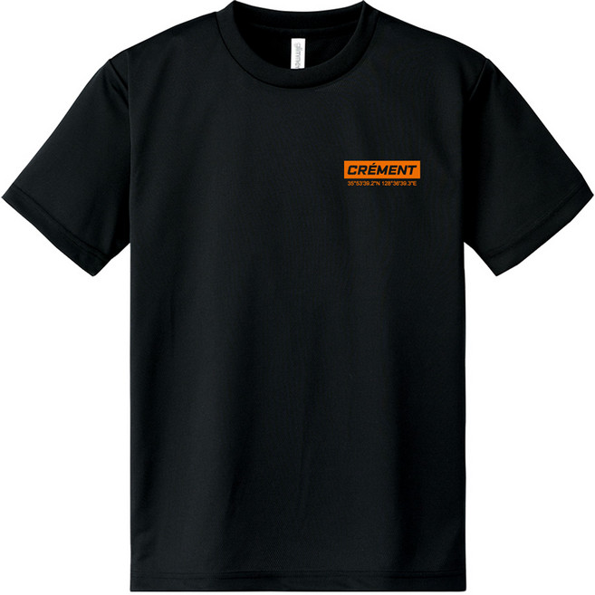 크로스써드먼트 남녀공용 스퀘어 드라이 쿨 반팔 티셔츠 CRE1901ATHR