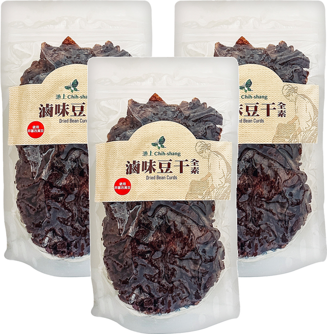 池上鄉農會 滷味豆干, 3包, 400g