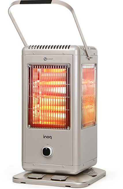 이노크아든 발터치 5방향 전기난로 전기히터, IA-i92, 베이지