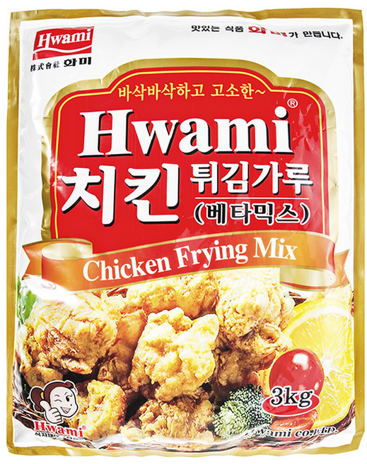 [화미] 치킨튀김가루 베타믹스, 3kg, 1개