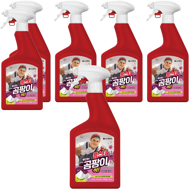 홈스타 뿌리는 곰팡이 싹 세정제, 900ml, 6개