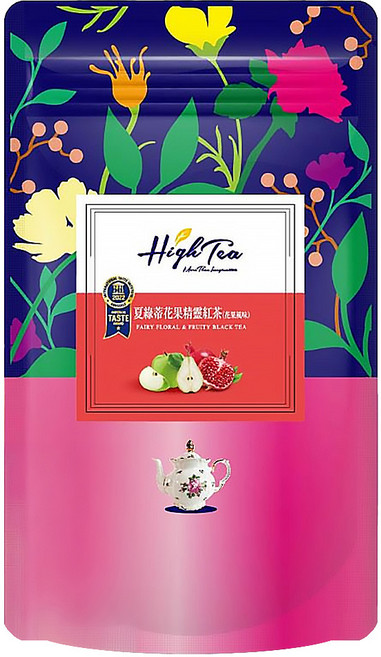 High Tea 伂橙 夏綠蒂花果精靈紅茶, 3g, 12入, 1袋