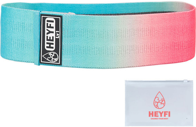 헤이피 힙밴드 헬스용품, 코튼캔디, 1개