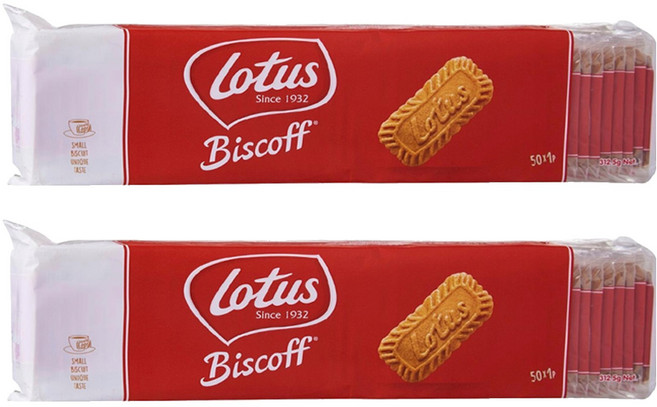 Lotus 比利時蓮花薄脆餅 家庭號, 312.5g, 2袋