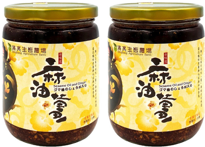 清亮 麻油薑, 420g, 2罐