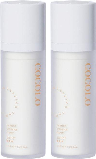 COCOLO 活氧奇肌霜 SPF30 30ml 防曬 隔離 潤色, 單色, 2瓶