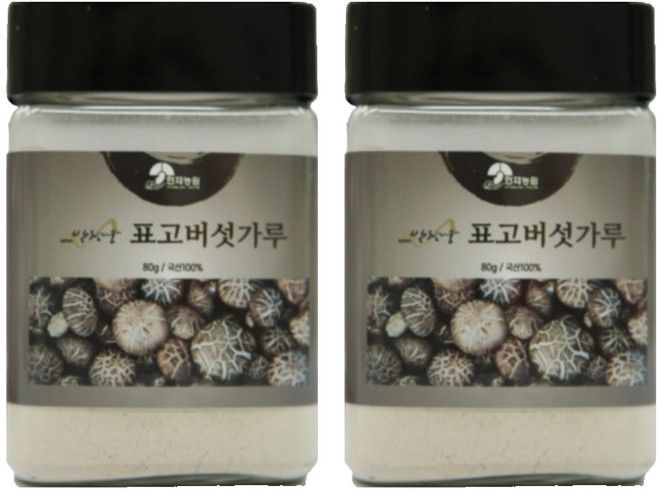 현재농원 박찬웅 표고버섯가루, 80g, 2개