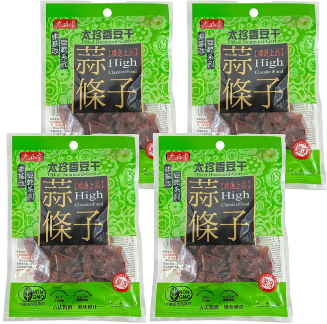 太珍香 蒜條子, 4個, 90g