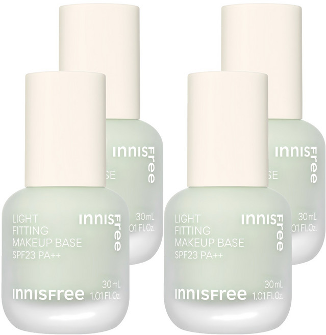 이니스프리 라이트 피팅 메이크업 베이스 30ml, 02 그린, 4개