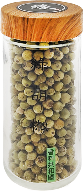 香料共和國 綠胡椒粒, 12g, 1瓶