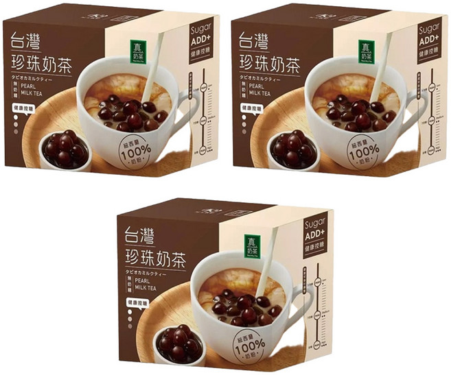 歐可茶葉 台灣珍珠奶茶, 78g, 5包, 3盒