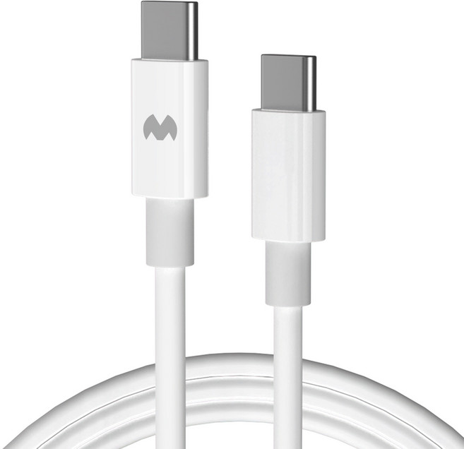 구스페리 C타입-C타입 초고속충전 케이블 100W, 화이트, 1개, 2m