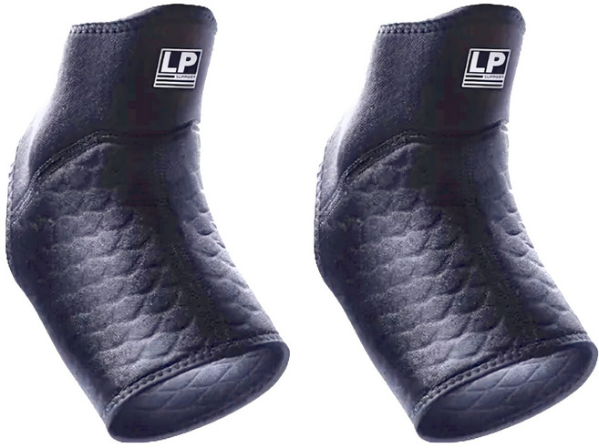 LP SUPPORT 分區加壓訓練踝護套 FT15CA-BK-L, 2個