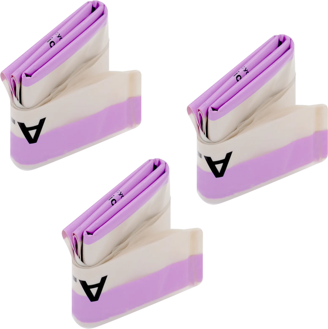 A Plastic Project 11 x 11cm 紫線條 50g, 3個