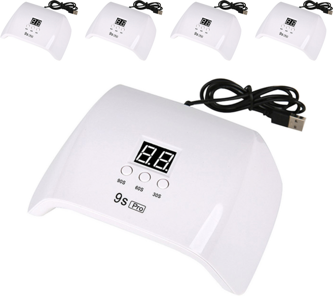 네일 젤램프 120W FuN Lamp - 02, 화이트, 5개