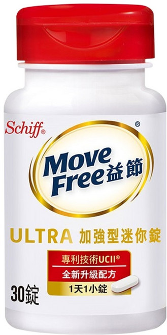 Move Free 益節 加強型迷你錠, 30顆, 1罐