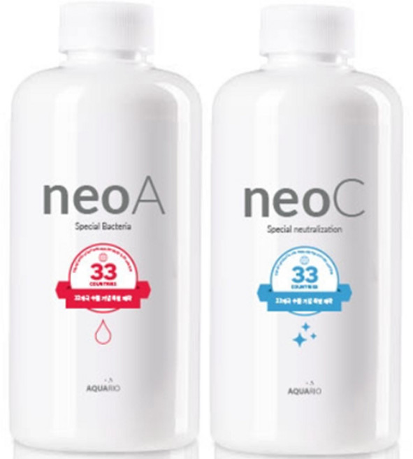 아쿠아리오 Neo A + Neo C 수질개선제 세트, 500ml, 1세트