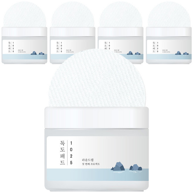 라운드랩 1025 독도 패드 120g, 70매입, 5개