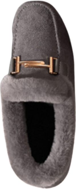 반야스토리 여성용 털 방한 로퍼 YY-04