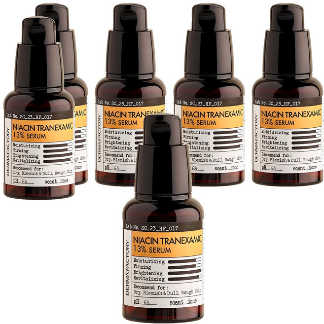 더마팩토리 나이아신 트라넥삼산 13% 세럼, 30ml, 6개