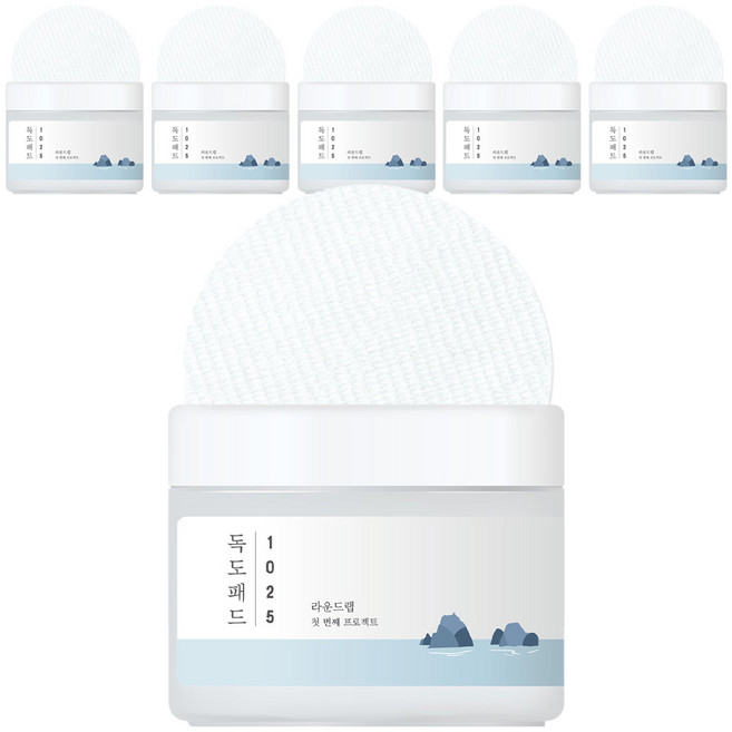 라운드랩 1025 독도 패드 120g, 70매입, 6개