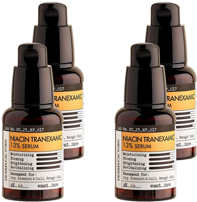 더마팩토리 나이아신 트라넥삼산 13% 세럼, 30ml, 4개