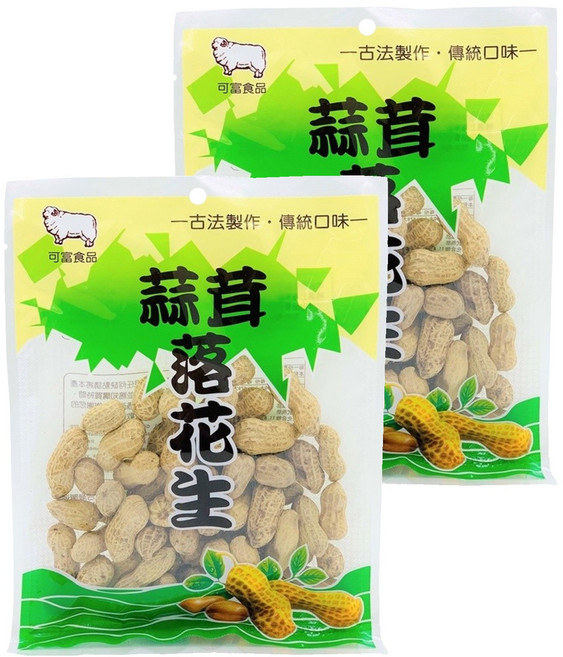 可富 蒜茸落花生, 100g, 2包