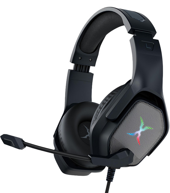 FOXXRAY 狐鐳 闇光電競耳機麥克風 FXR-BAL-65, 黑色