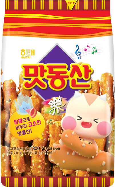 해태제과 맛동산, 300g, 1개