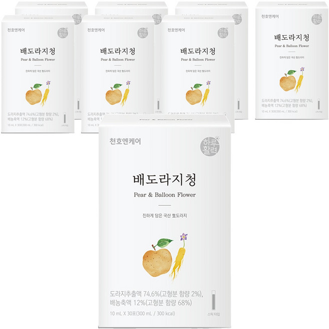 천호엔케어 하루활력 배도라지청, 10ml, 240개