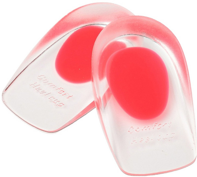 운동화 기능성 실리콘 뒷꿈치 깔창 레드, 1개