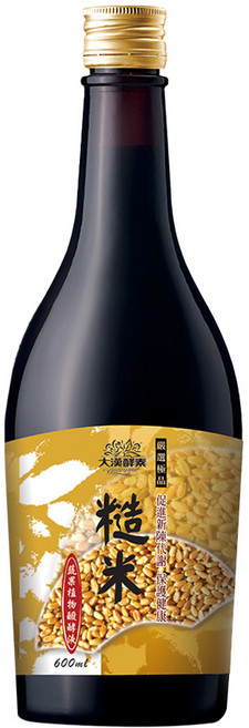 大漢酵素 糙米蔬果植物醱酵液, 600ml, 1瓶