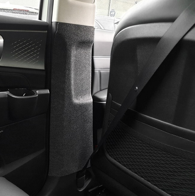 CAIMAN 4세대 쏘렌토 MQ4 전용 안전벨트커버 세트, 혼합색상, 1세트