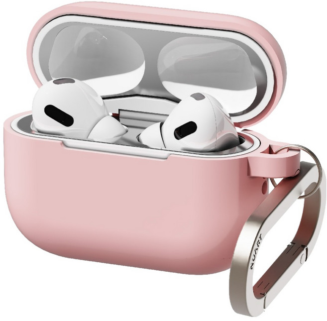 누아트 스무디 실리콘케이스, 에어팟 프로 3, 연핑크, 1개