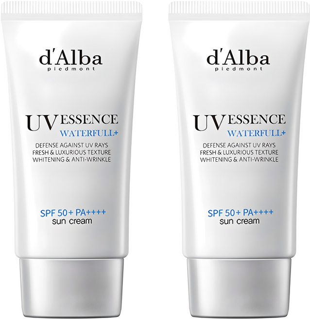 달바 워터풀 에센스 선크림 SPF50+ PA++++, 50ml, 2개