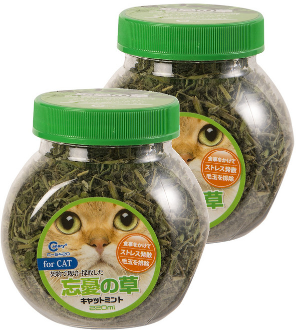 Canary 正午嫩採 貓的薄荷草 C-S420, 貓薄荷, 220ml, 2罐