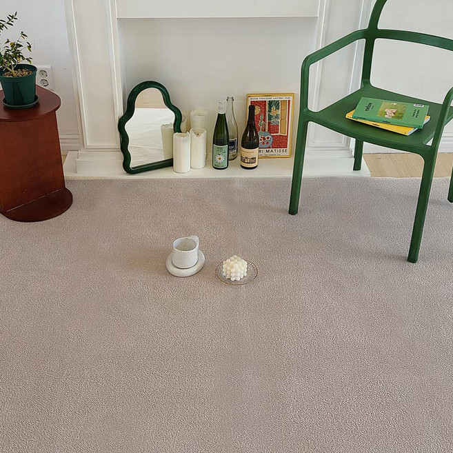 HANIL CARPET Compord系列 短毛臥室地毯 米色
