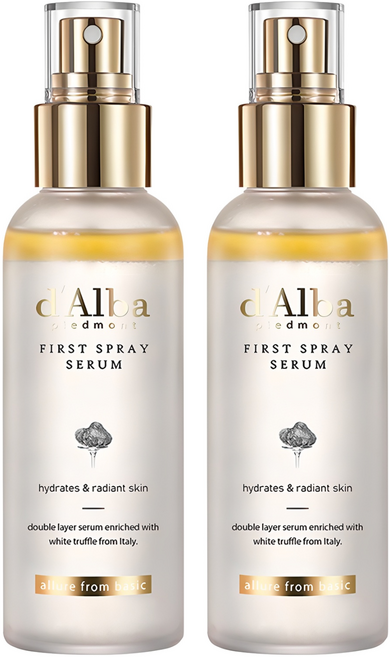 달바 화이트 트러플 퍼스트 스프레이 세럼, 100ml, 2개