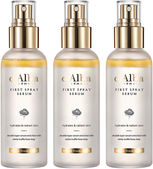 달바 화이트 트러플 퍼스트 스프레이 세럼, 100ml, 3개