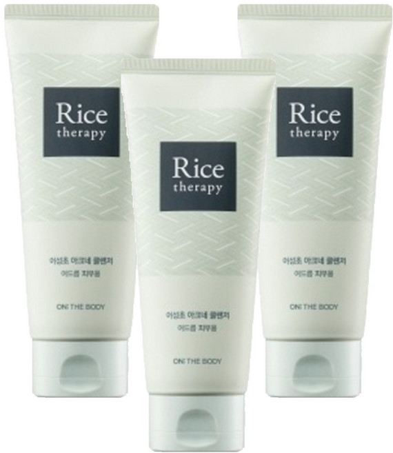 온더바디 라이스테라피 어성초 아크네 폼 클렌저, 150g, 3개