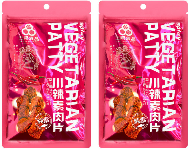 三陽食品 川辣素肉片, 250g, 2包